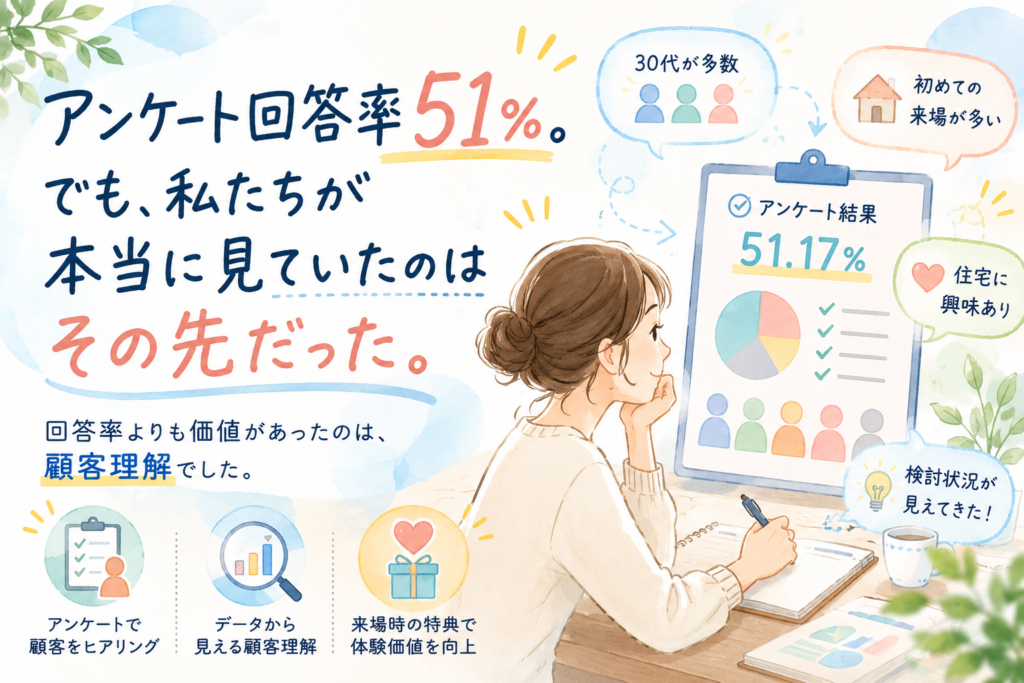 アンケート回答率51%。私たちが本当に欲しかったのは「回答」ではなく「顧客理解」だった