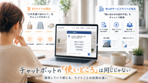 チャットボットは業界によって役割が変わる。運用していて感じる「使いどころ」の違い