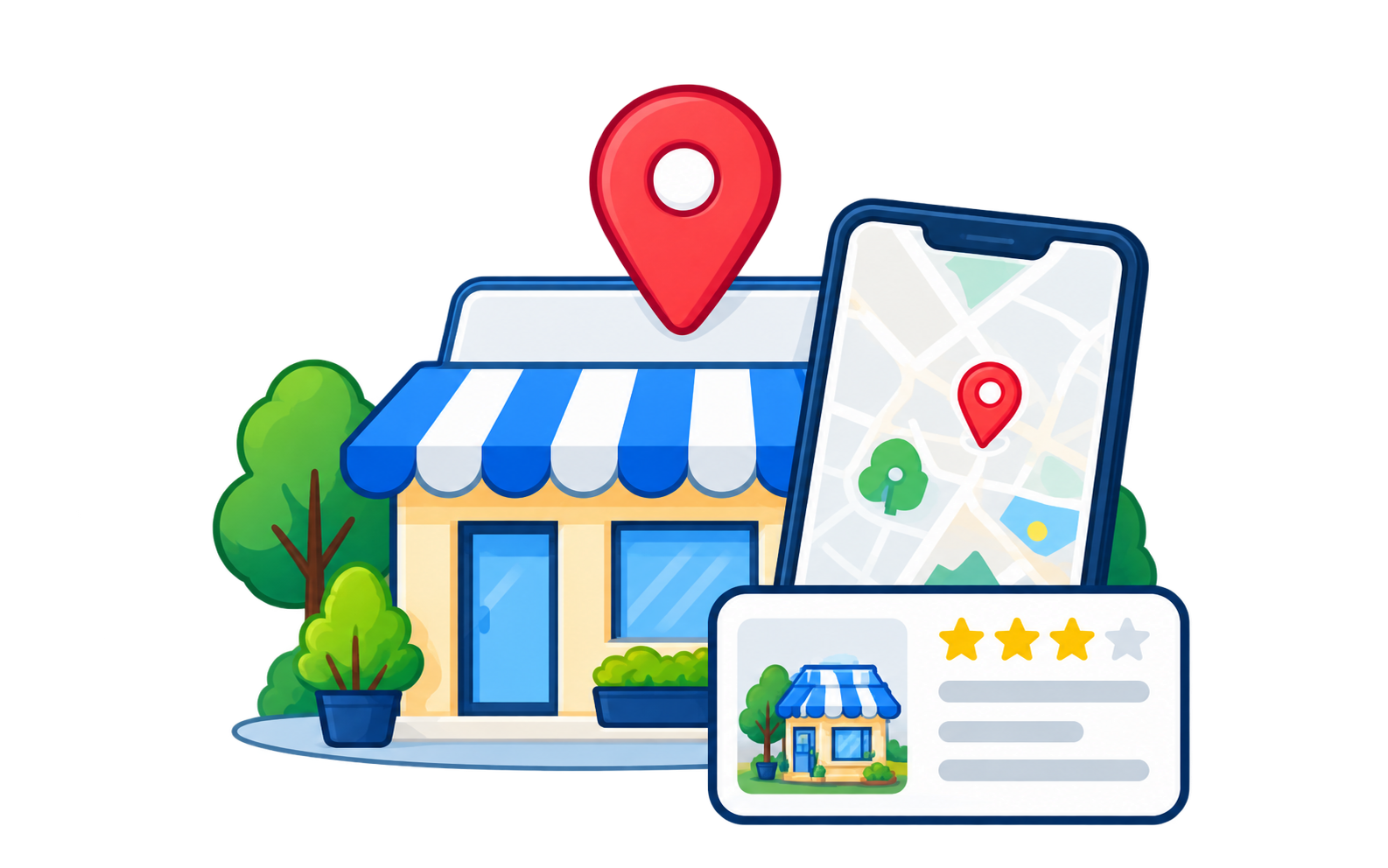 Googleマップや店舗情報の運用支援