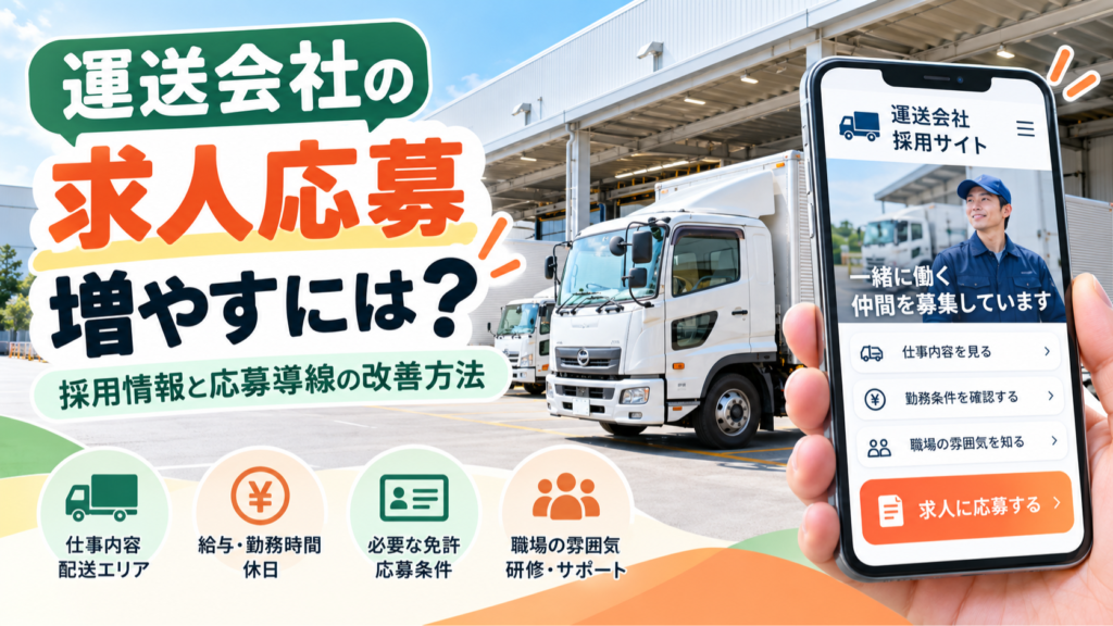 求人応募増やすには